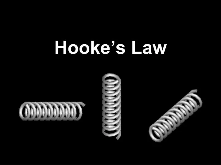 hooke s law