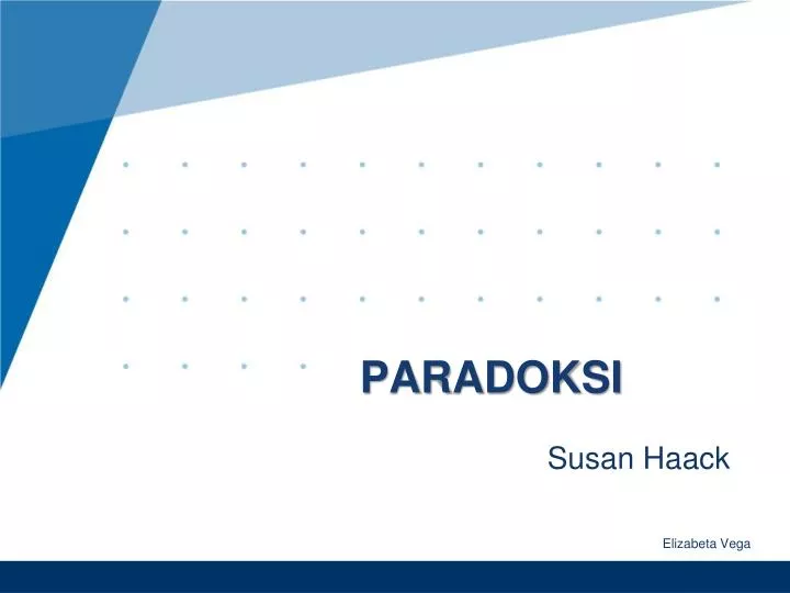 paradoksi