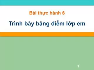b i th c h nh 6 tr nh b y b ng i m l p em