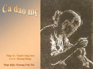 nh c s tr nh c ng s n ca s quang d ng