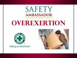 overexertion