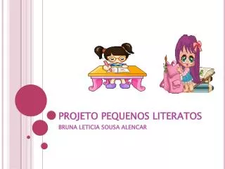 projeto pequenos literatos