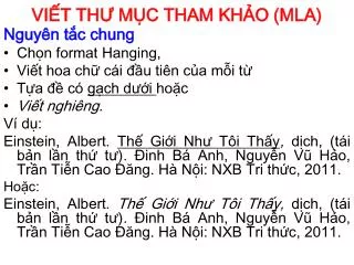 vi t th m c tham kh o mla