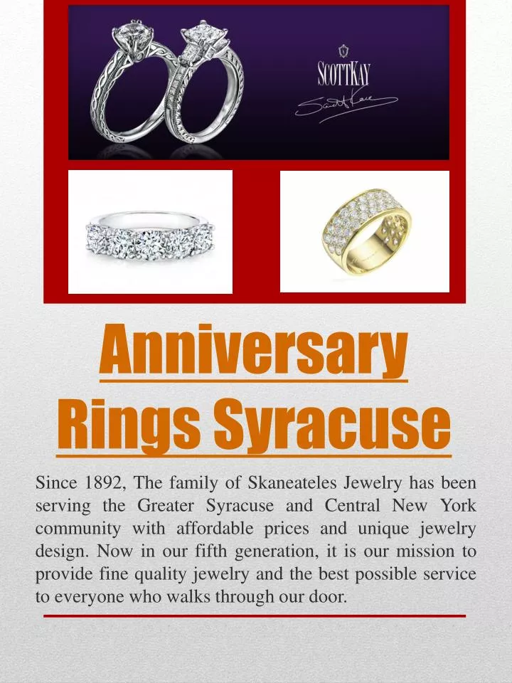 anniversary rings syracuse