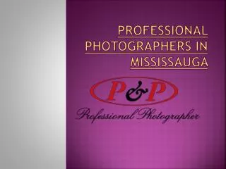 PNP Professional Wedding Photographers in Mississauga