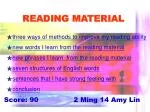 Enhancing My Reading Skills: Methods, Vocabulary, and Insights - slide 1