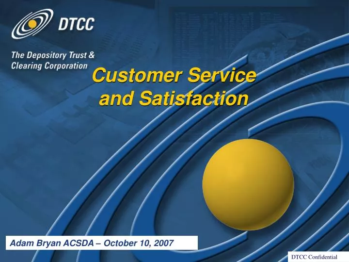 customer service and satisfaction