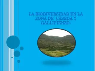 la biodiversidad