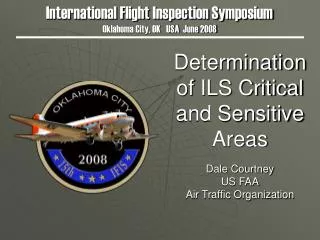 Determination of ILS Critical and Sensitive Areas