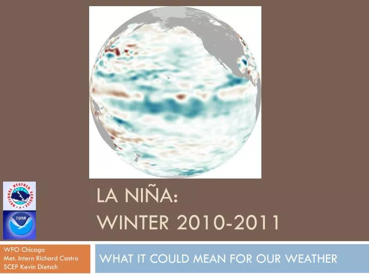 la ni a winter 2010 2011