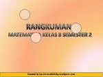 PPT - MATEMATIKA KELAS VIII PowerPoint Presentation, Free Download - ID ...