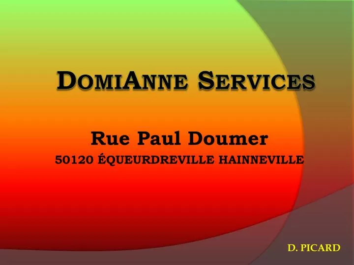 rue paul doumer 50120 queurdreville hainneville