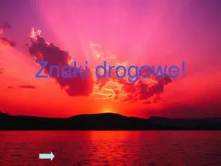 znaki drogowe