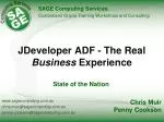 Customized Oracle ADF Training & Consulting Workshops - slide 1