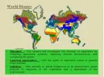 World Biomes - slide 1