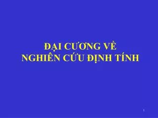 i c ng v nghi n c u nh t nh
