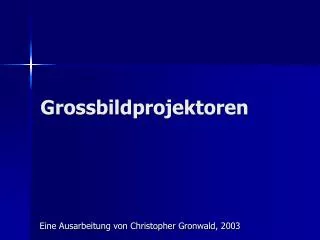 grossbildprojektoren