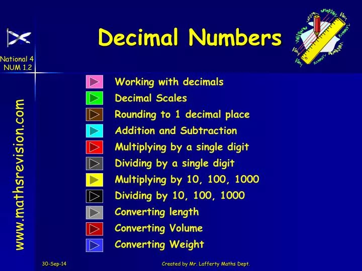 Starter Round to 1 decimal place - ppt download