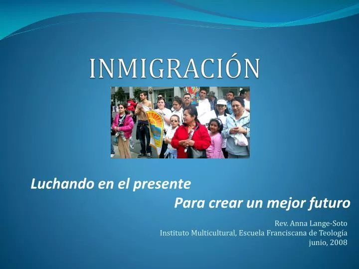 inmigraci n