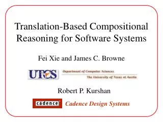 Translation-Based Compositional Reasoning for Software Systems