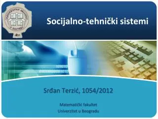 so cijalno tehni ki sistemi