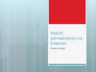 na in povezivanja na internet