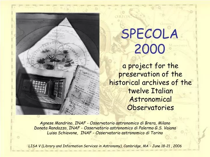 specola 2000