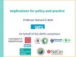 Implications for policy and practice - slide 1