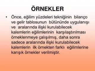 rnekler