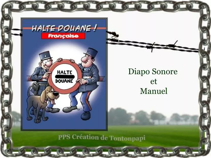 diapo sonore et manuel