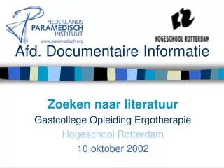 afd documentaire informatie