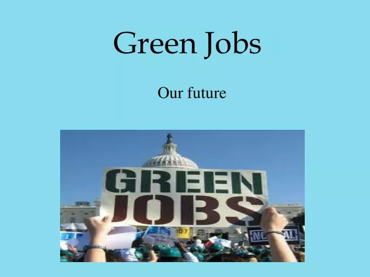 green jobs