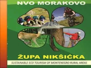 SUSTAINABLE ECO TOURISM OF MONTENEGRO RURAL AREAS