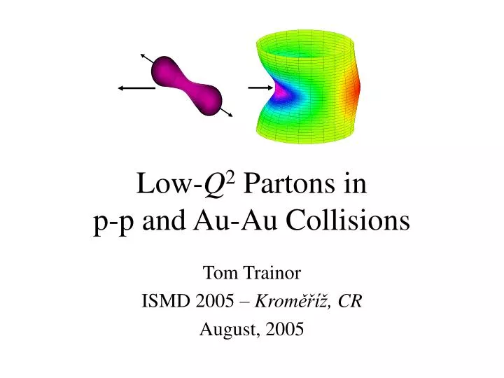 low q 2 partons in p p and au au collisions