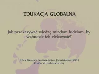 edukacja globalna