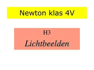 newton klas 4v