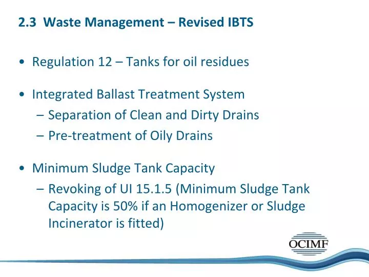 2 3 waste management revised ibts