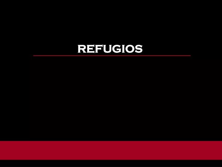 refugios