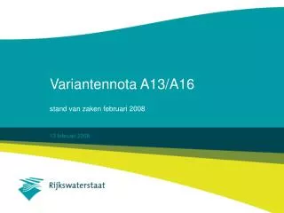 variantennota a13 a16