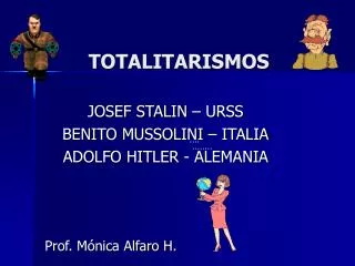 totalitarismos