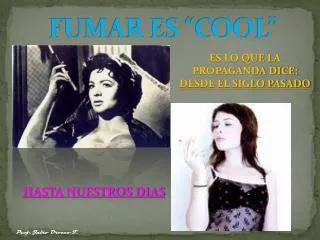 fumar es cool