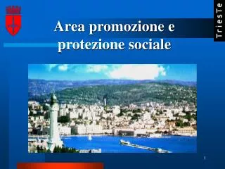 area promozione e protezione sociale