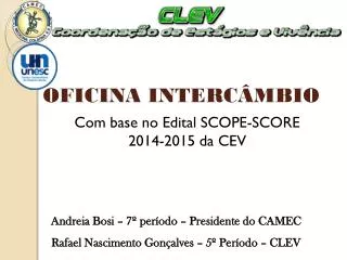 oficina interc mbio