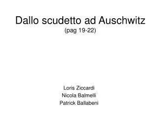 dallo scudetto ad auschwitz pag 19 22