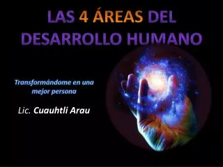 las 4 reas del desarrollo humano