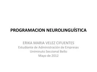 programacion neurolingu stica