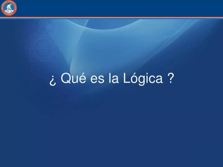 qu es la l gica