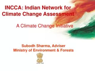 INCCA: Indian Network for Climate Change Assessment