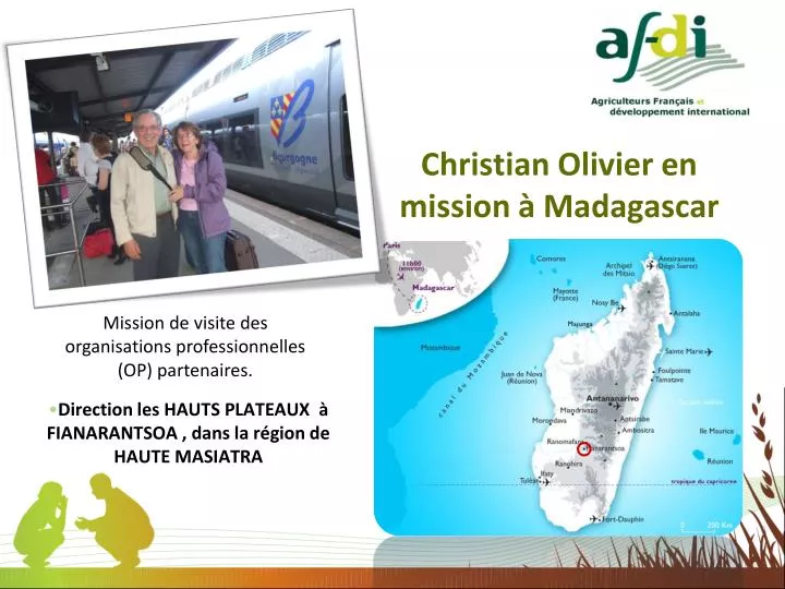 christian olivier en mission madagascar