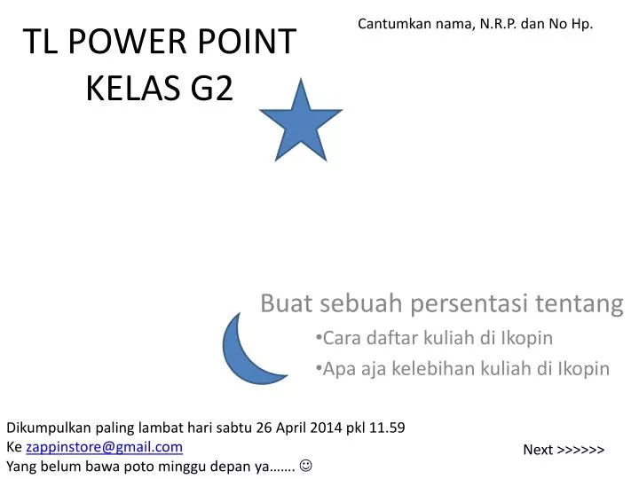 tl power point kelas g2